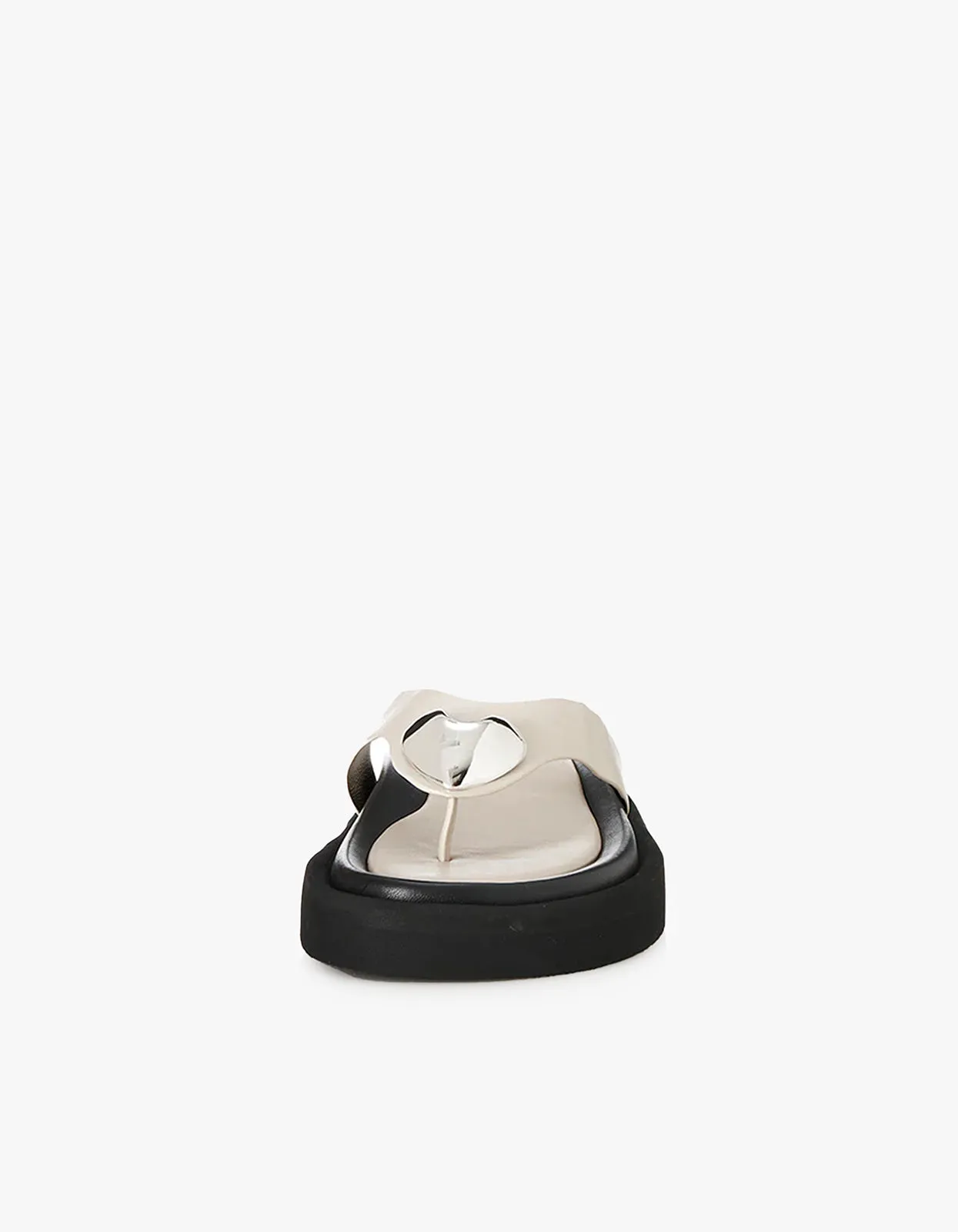Ana Sandal - Bone Leather