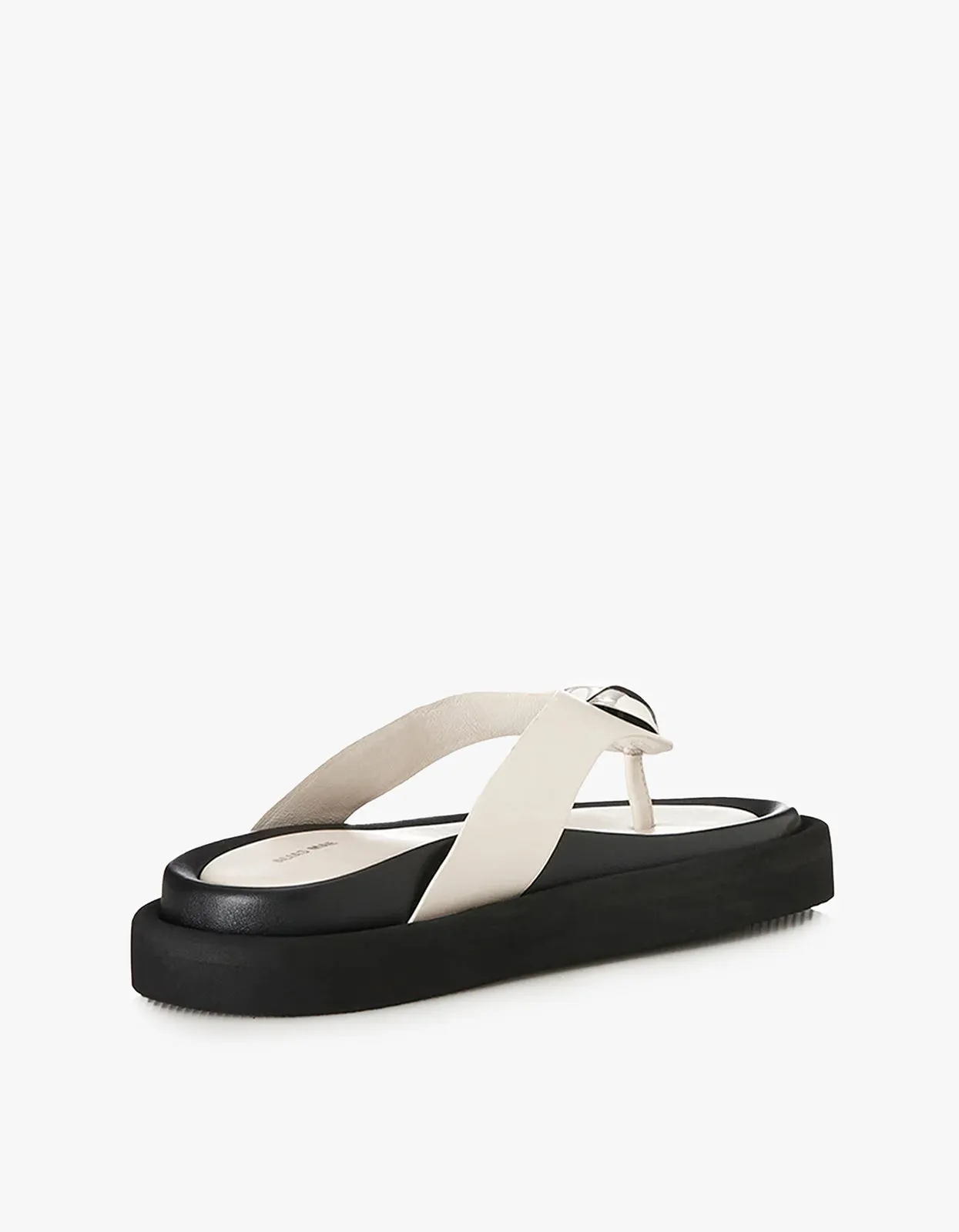 Ana Sandal - Bone Leather