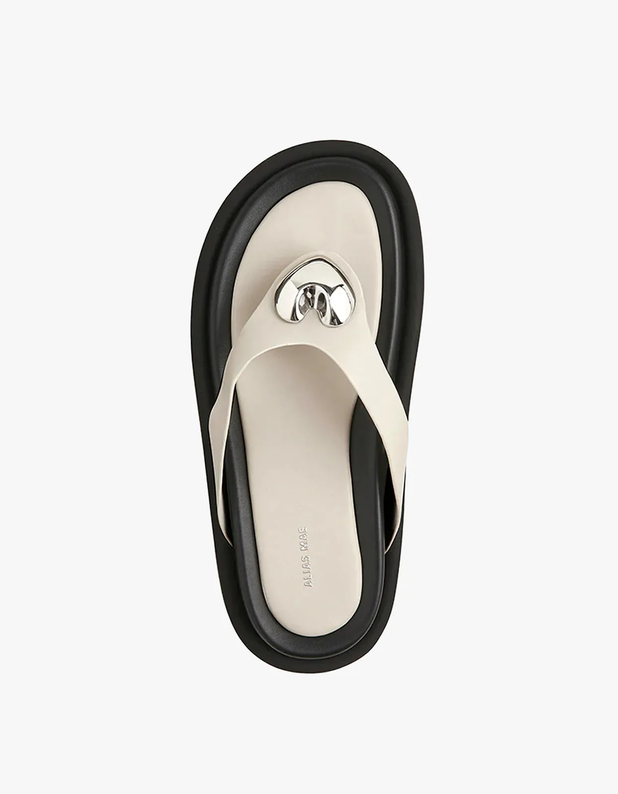 Ana Sandal - Bone Leather