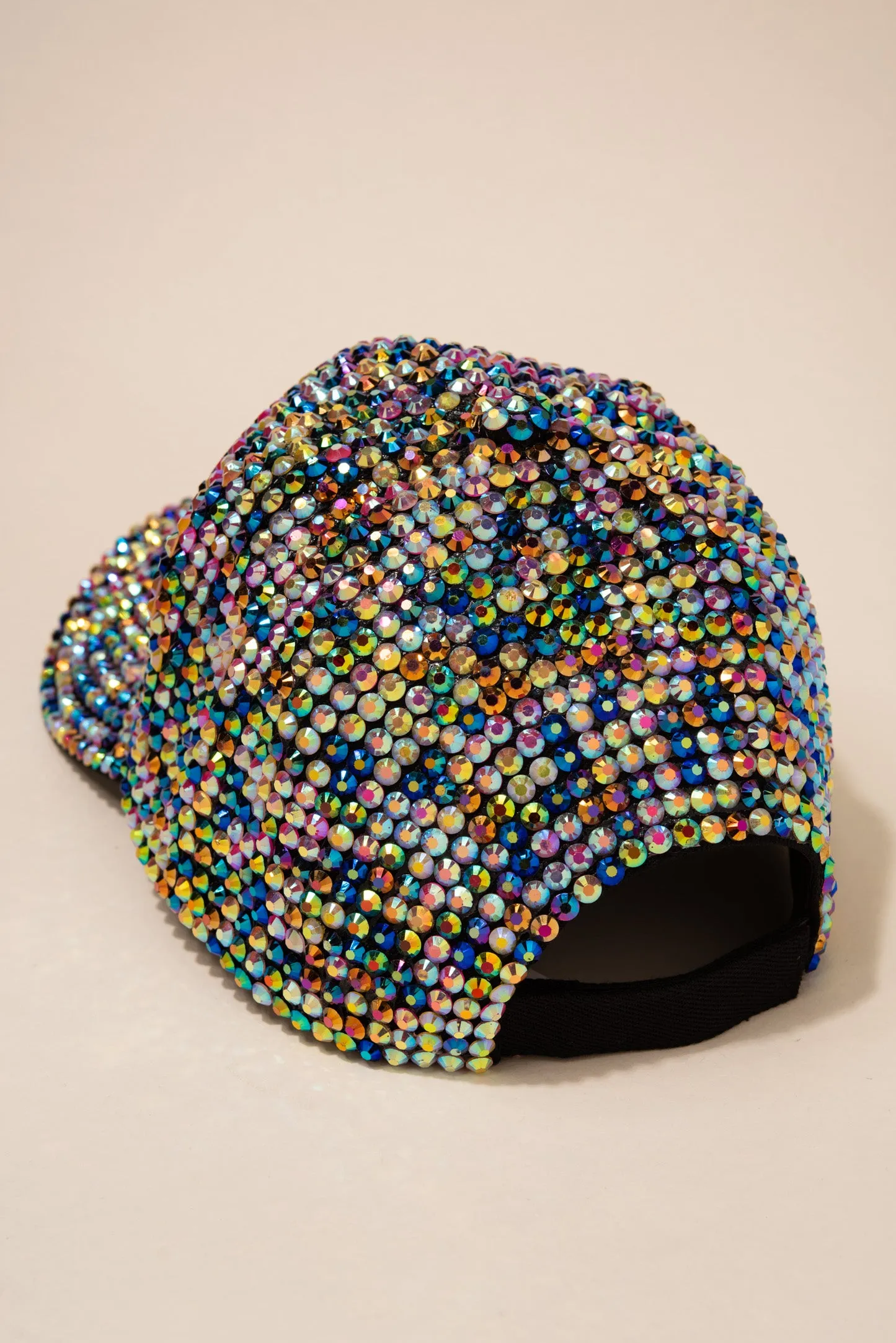 Completely Bedazzled Rhinestone Cap