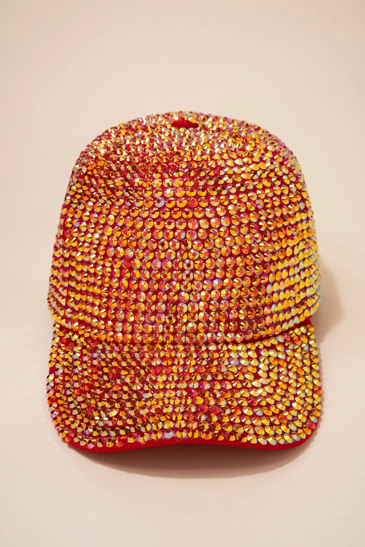 Completely Bedazzled Rhinestone Cap