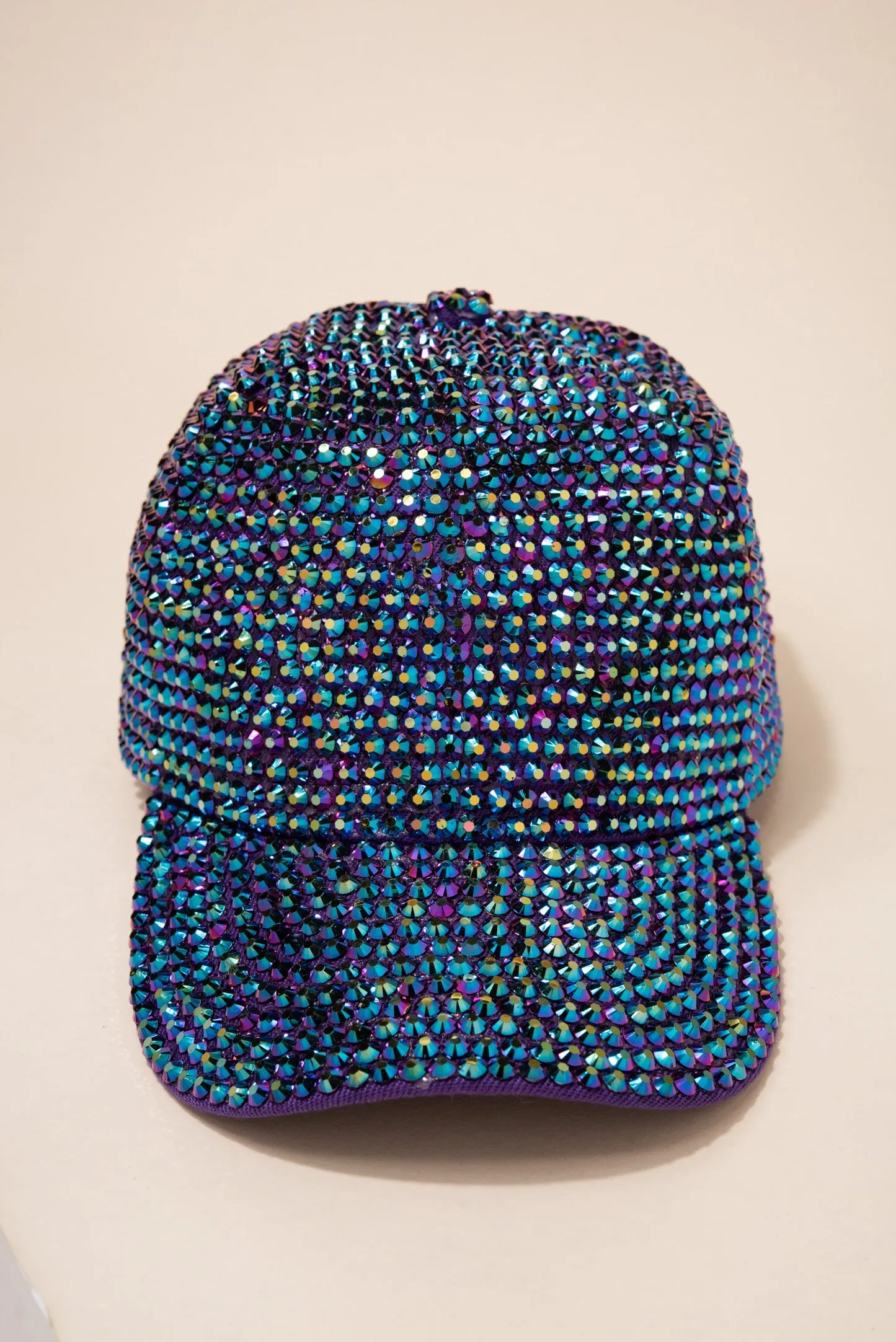 Completely Bedazzled Rhinestone Cap