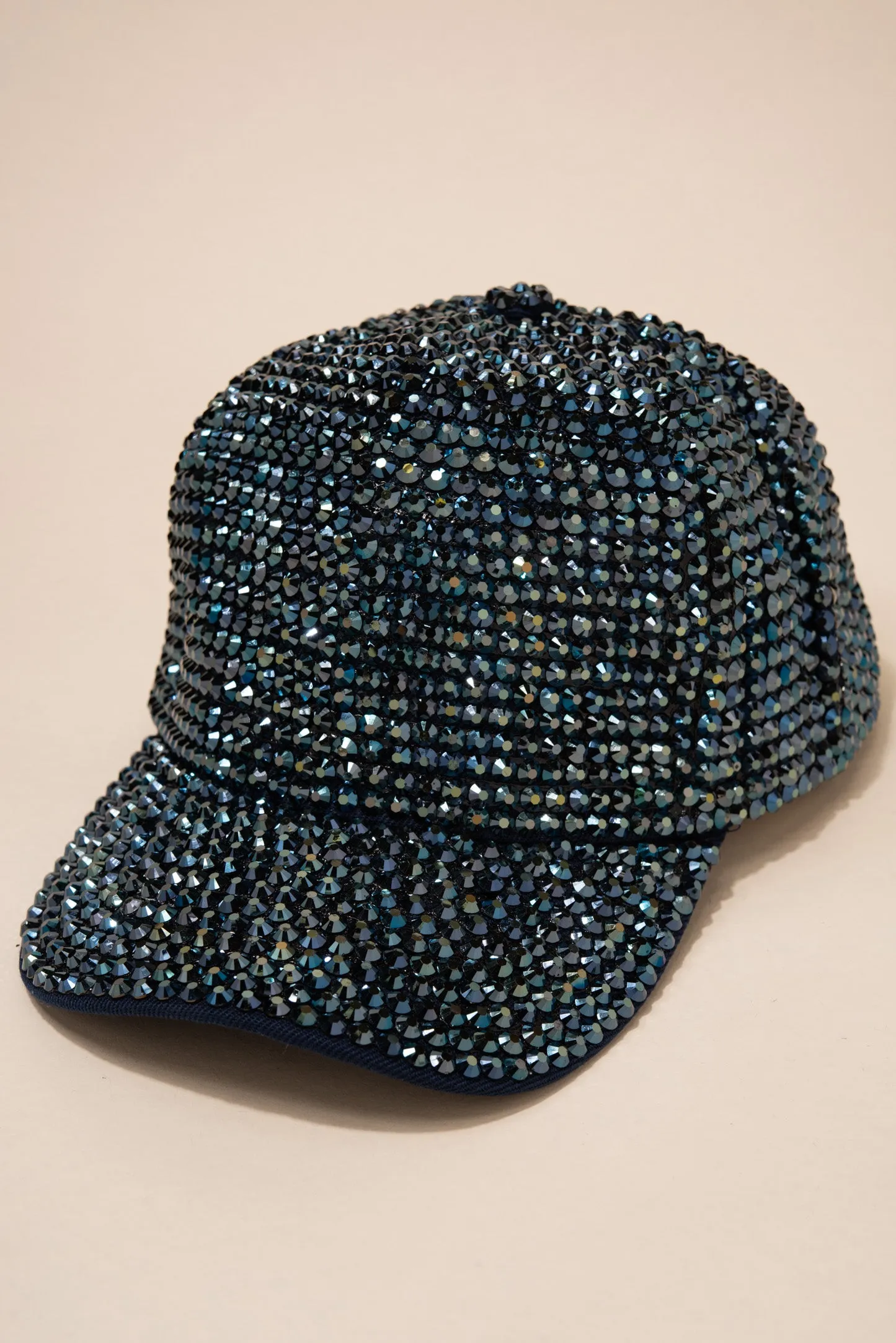 Completely Bedazzled Rhinestone Cap