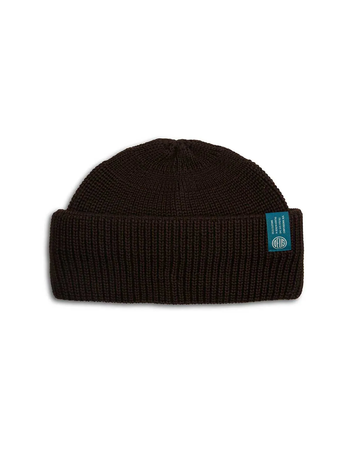 Deus Ex Machina Classics Deck Pill Beanie Chocolate Brown