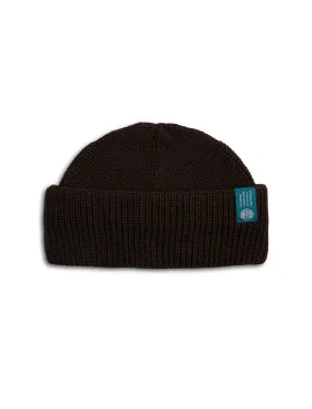 Deus Ex Machina Classics Deck Pill Beanie Chocolate Brown
