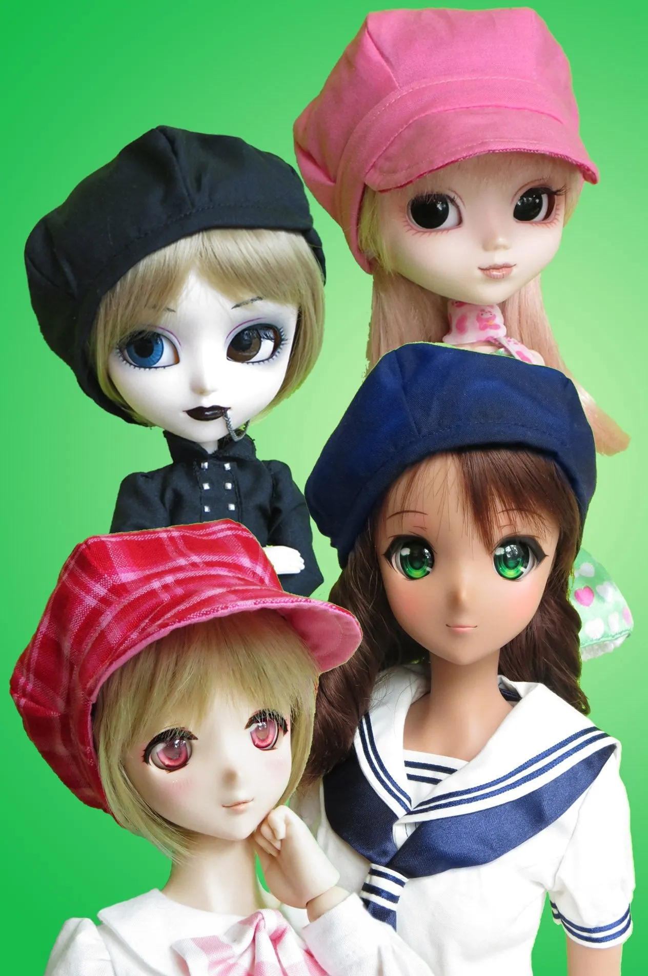 Easy Hats: Newsie Cap & Beret