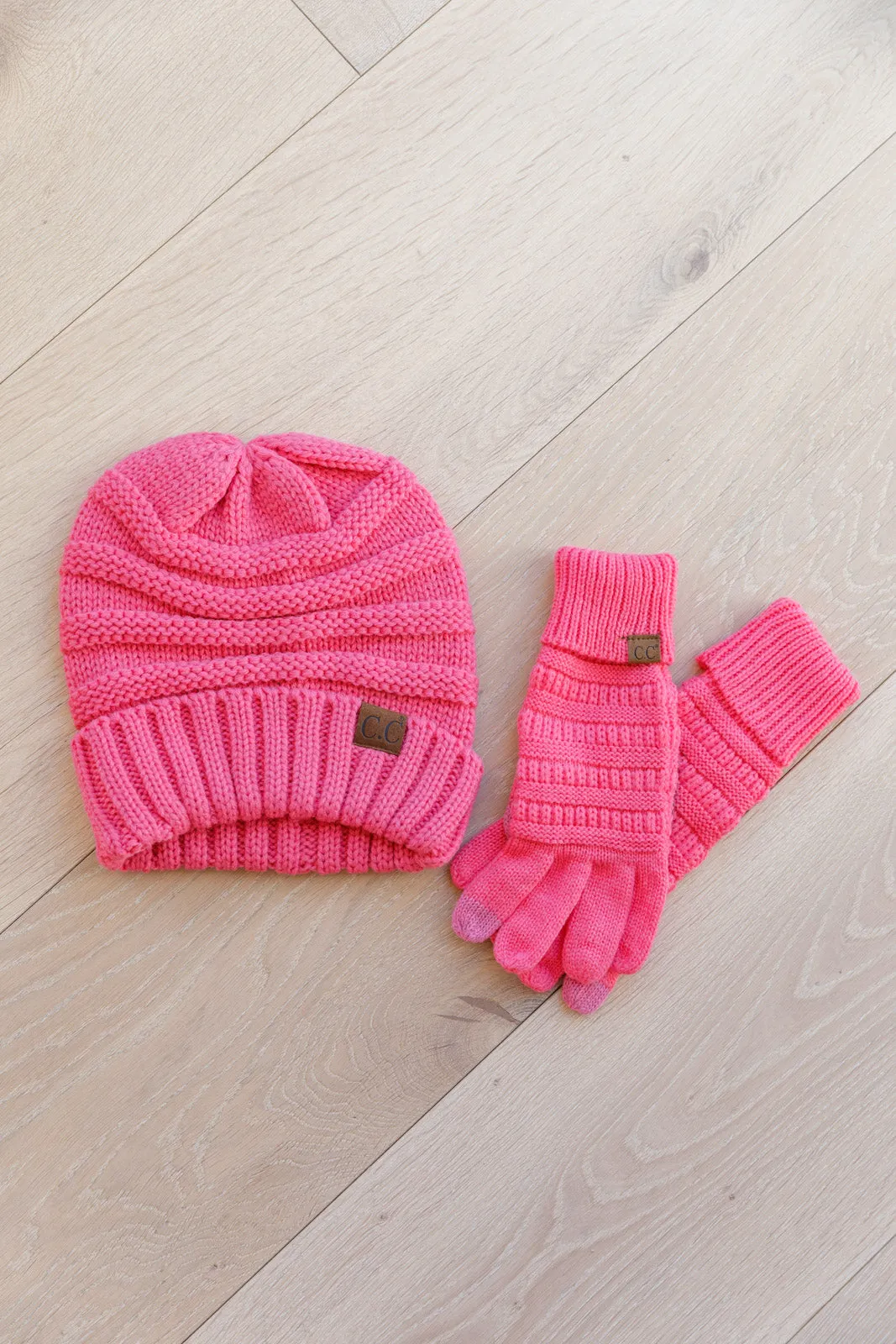 Got You Covered Beanie In Candy Pink