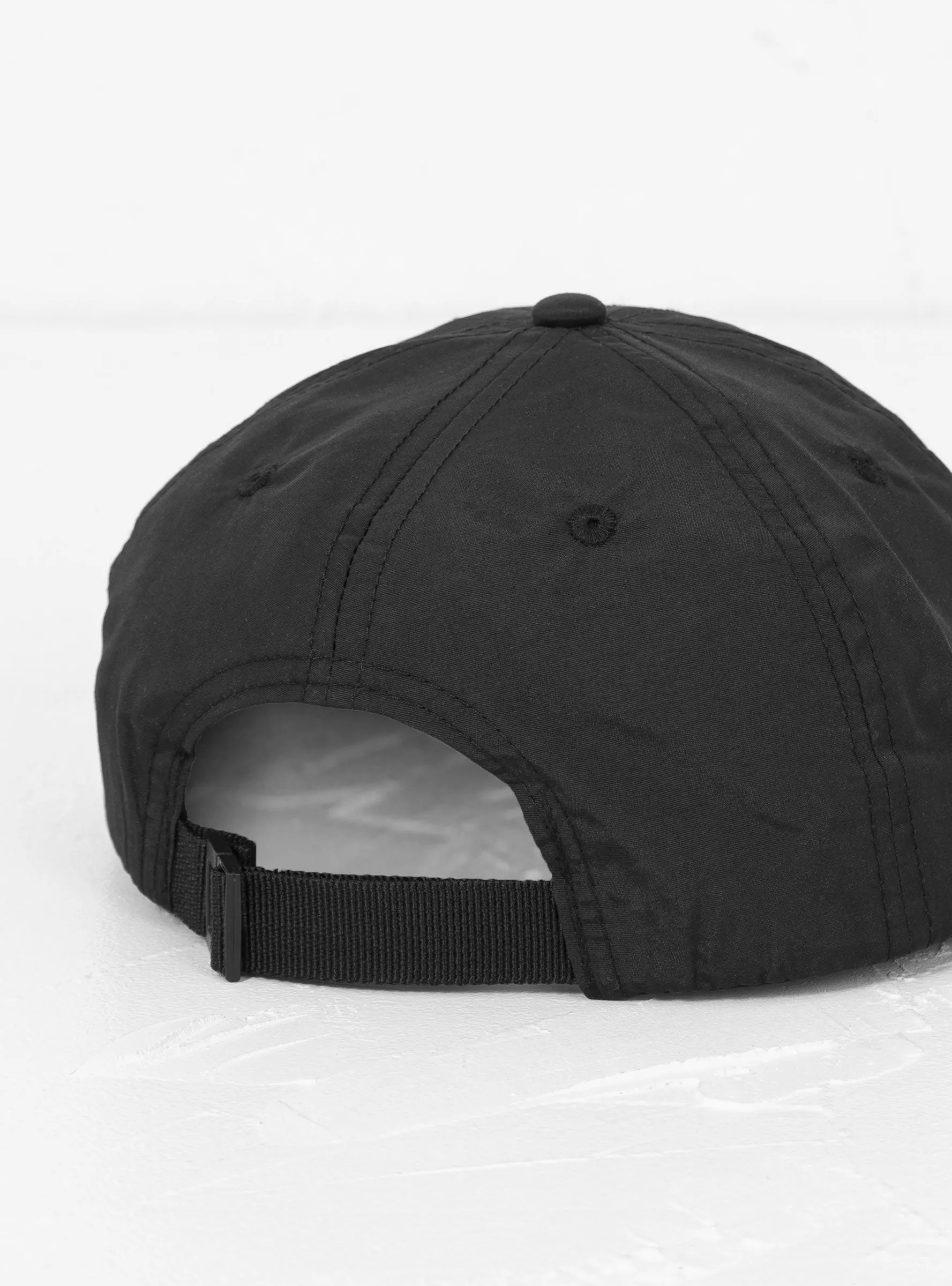 Nylon Service Cap Black