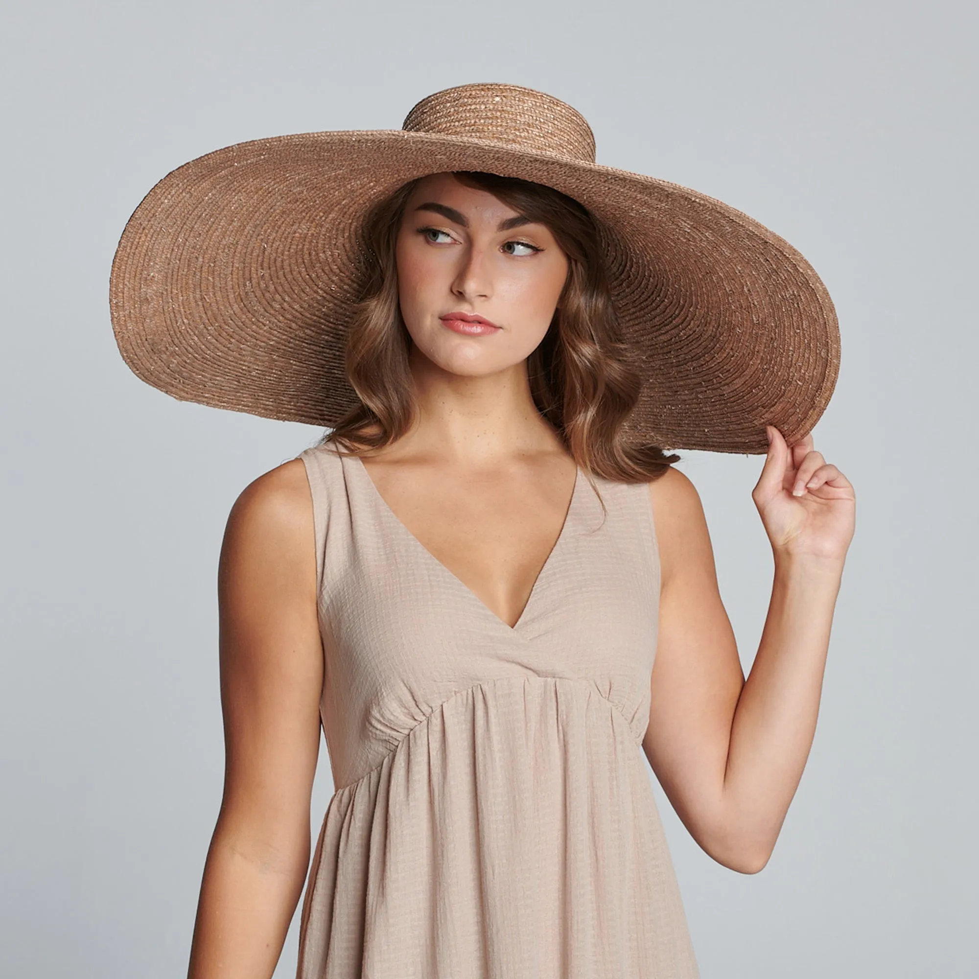 On Holiday - Oversized Wide Brim Sun Hat