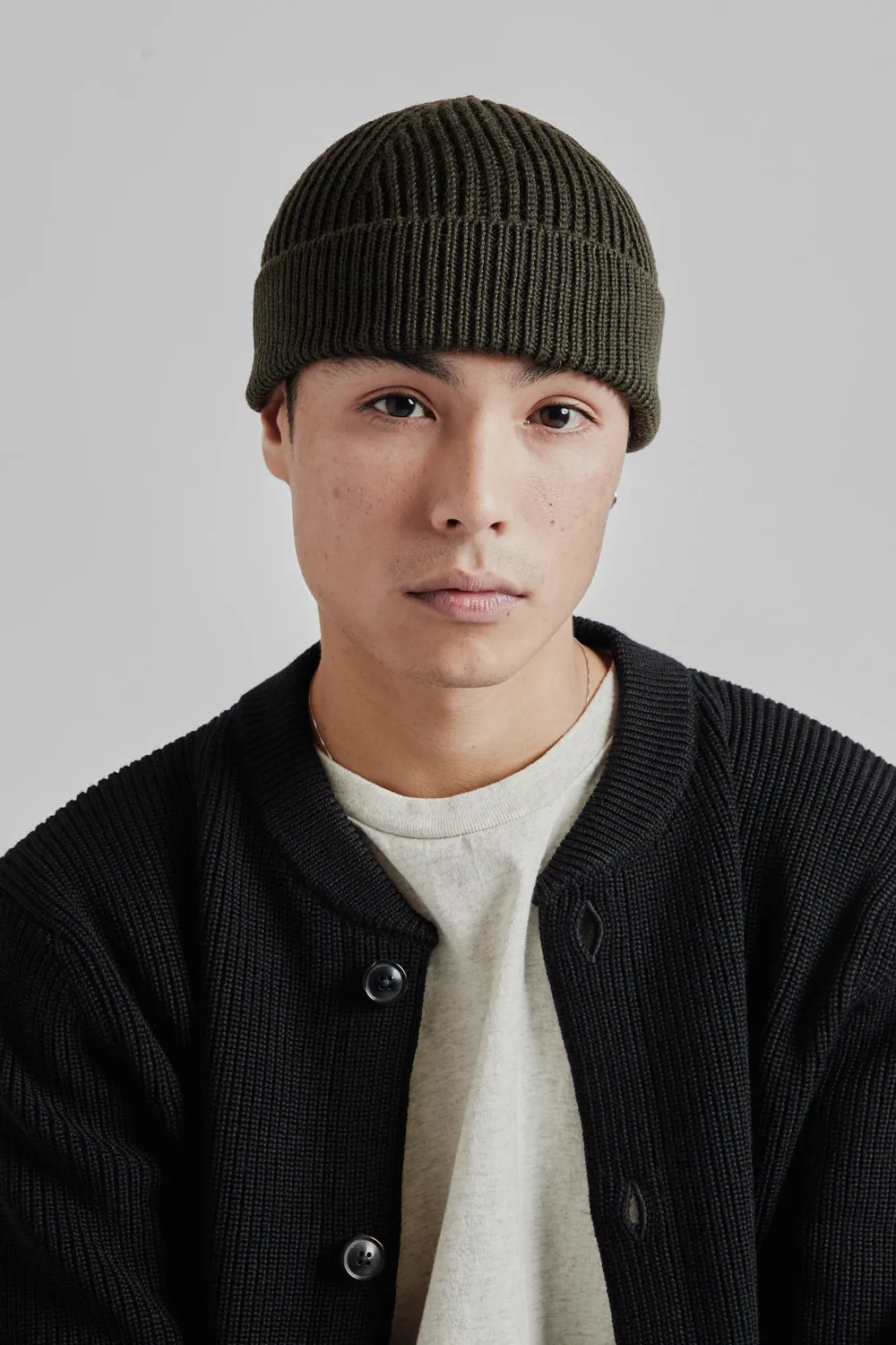 Short Beanie - Hunting Green