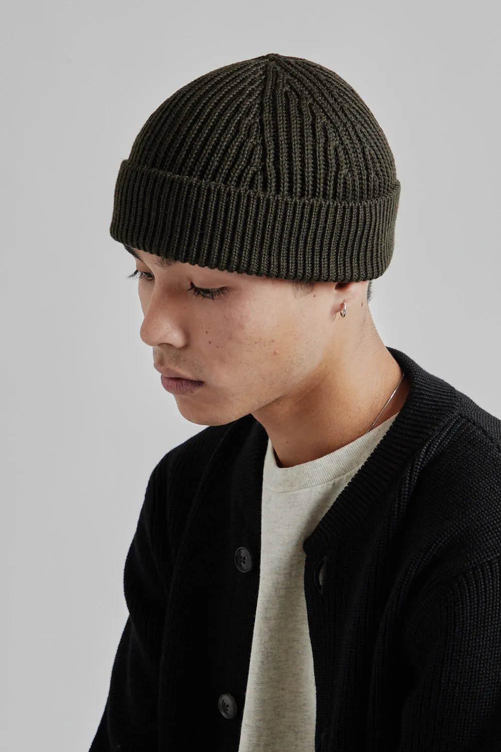 Short Beanie - Hunting Green